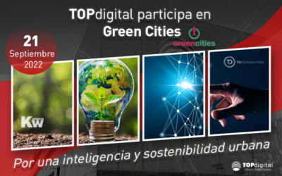 El Grupo TOPdigital participa en el 13º Foro Greencities